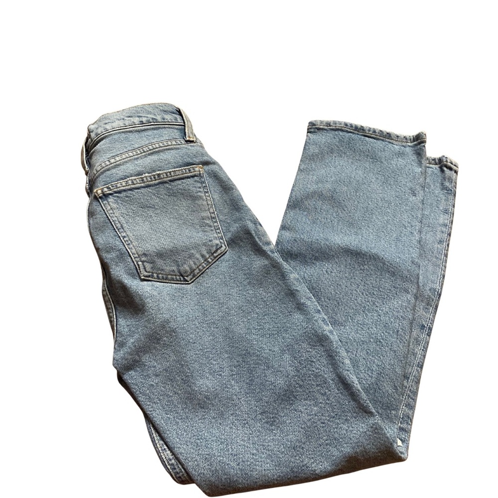 AGOLDE Wilder Distressed Straight Leg Jeans Size 24